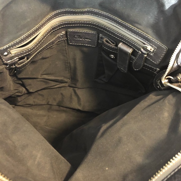 Cole Haan Gun Metal Gray leather purse - Picture 5 of 6